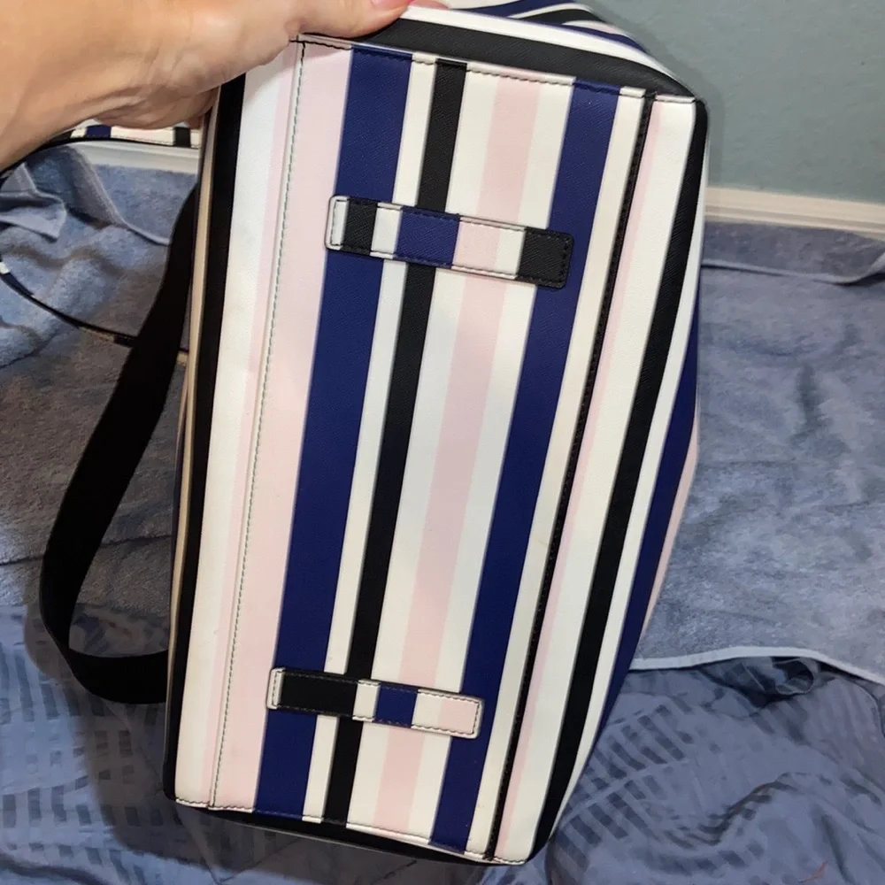 Kate Spade Striped Kaylie grove street Diaper Baby Bag